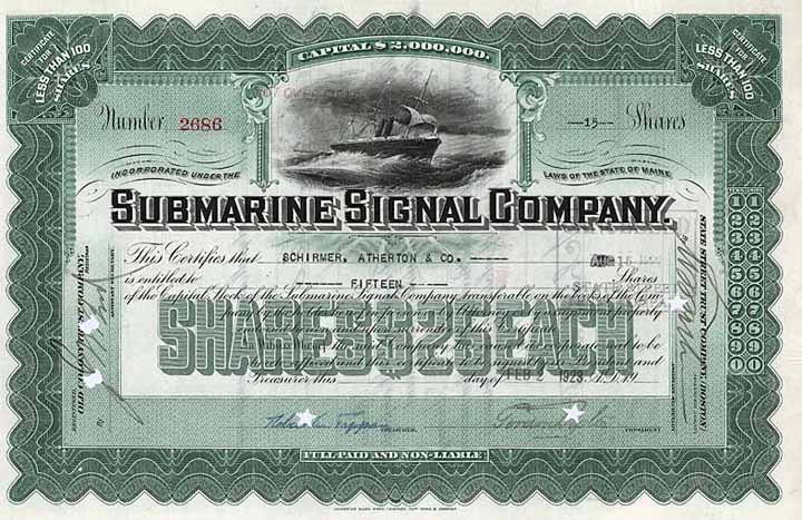 Submarine Signal Co.