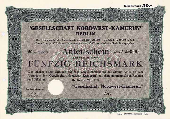 Gesellschaft Nordwest-Kamerun