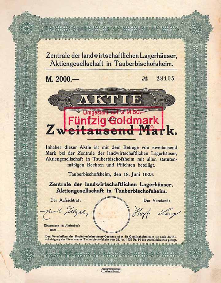 Zentrale der landwirtschaftlichen Lagerhäuser AG