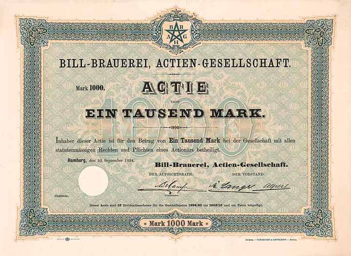 Bill-Brauerei AG