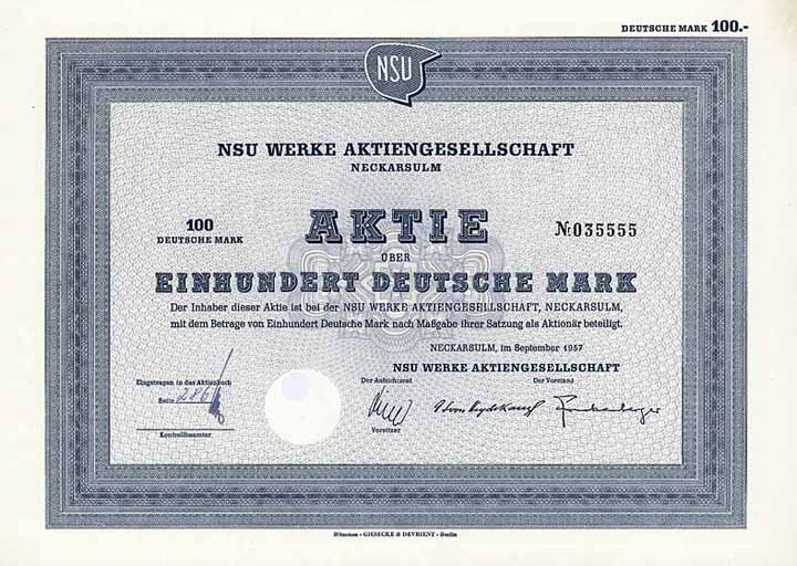 NSU Werke AG