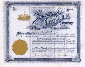 Apothecaries Gold Mining Co.