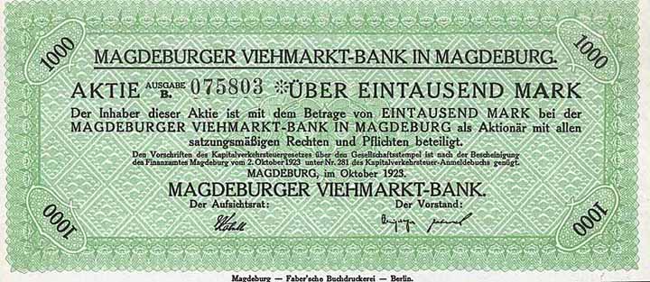 Magdeburger Viehmarkt-Bank