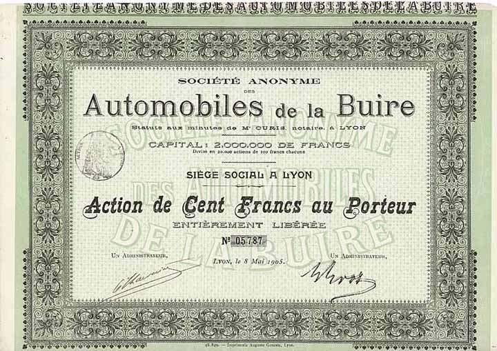 S.A. des Automobiles de la Buire