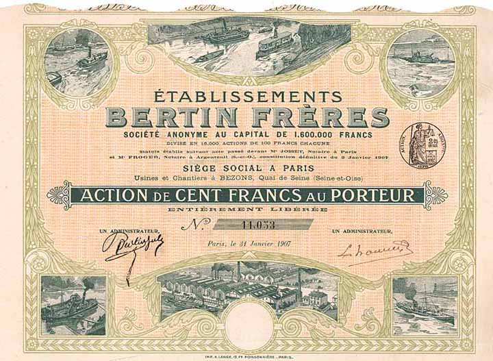 Établissements Bertin Frères S.A.