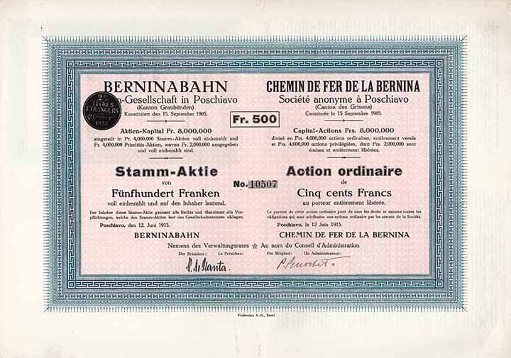 Berninabahn AG