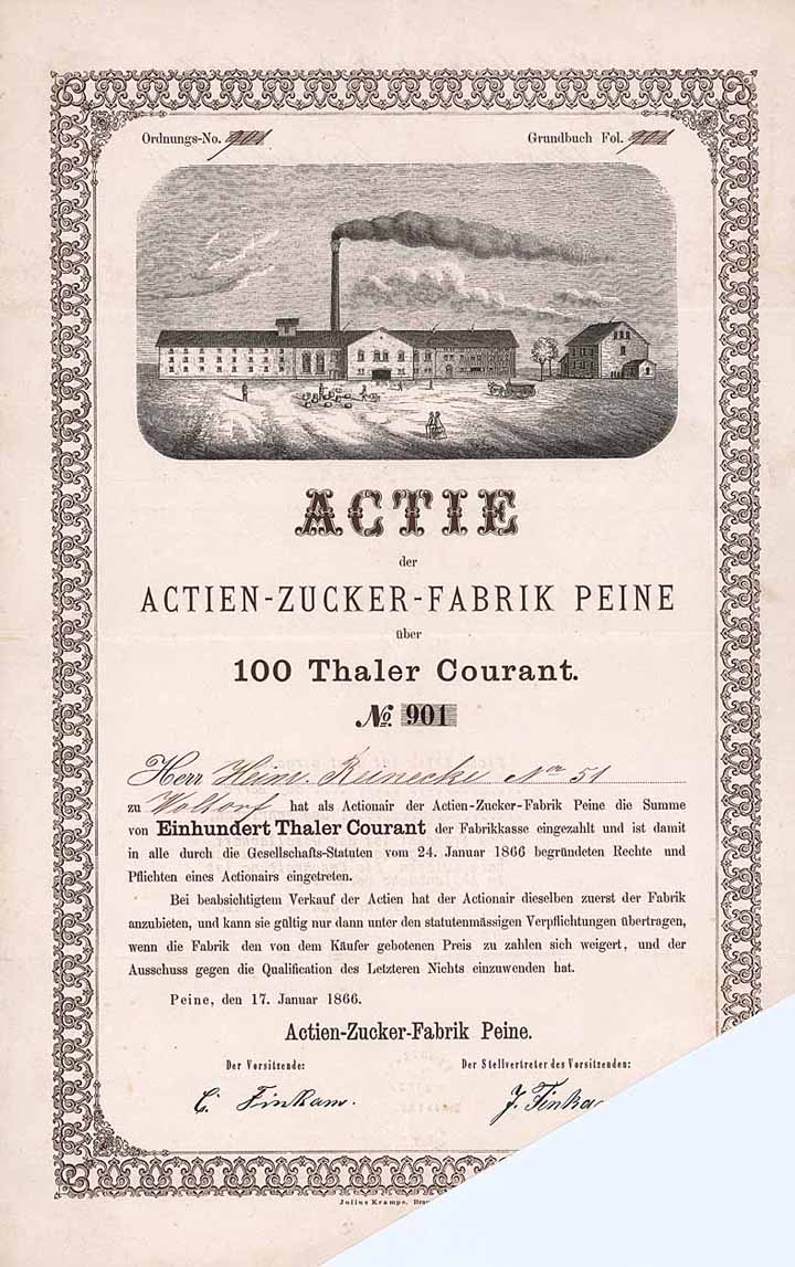 Actien-Zucker-Fabrik Peine