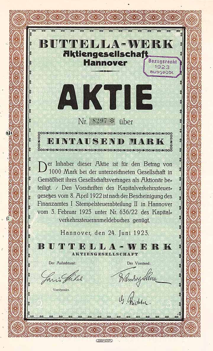 Buttella-Werk AG