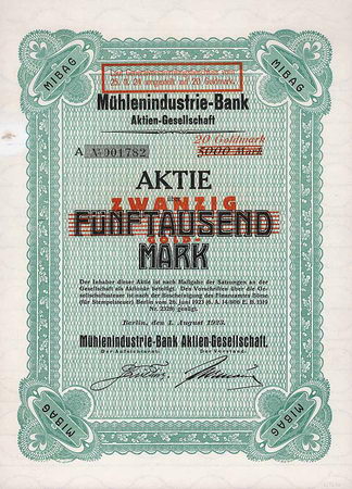 Mühlenindustrie-Bank AG