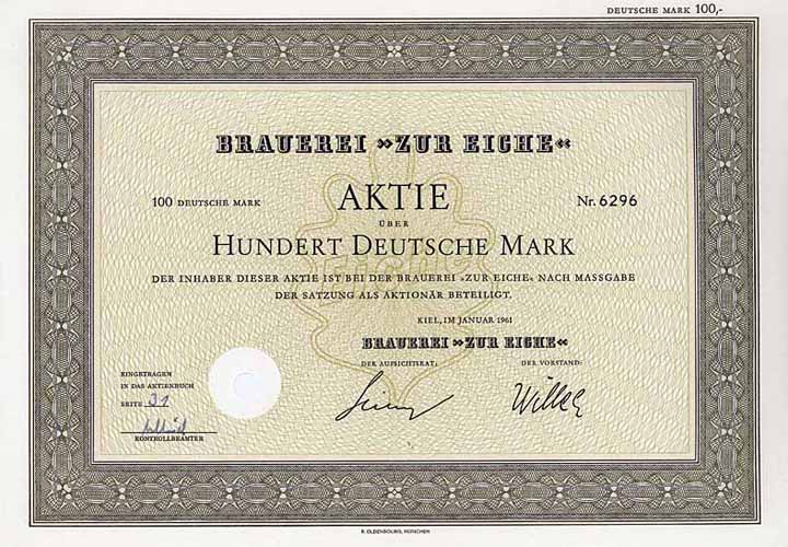 Brauerei "Zur Eiche"