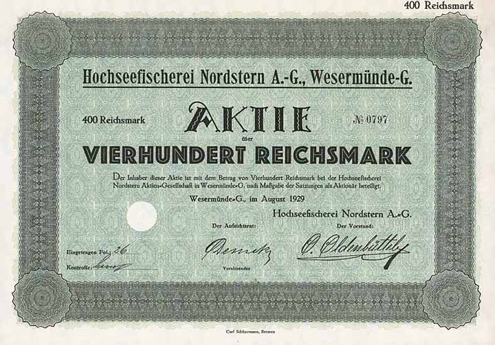 Hochseefischerei Nordstern AG