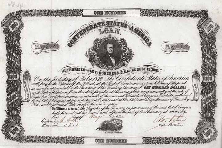 Confederate States of America, Cr. 34 CTF - Ball C72 (R5-)