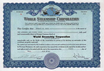 World Steamship Corp.