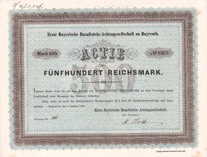 Erste Bayerische Basaltstein-AG