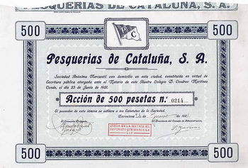 Pesquerias de Cataluna S.A.