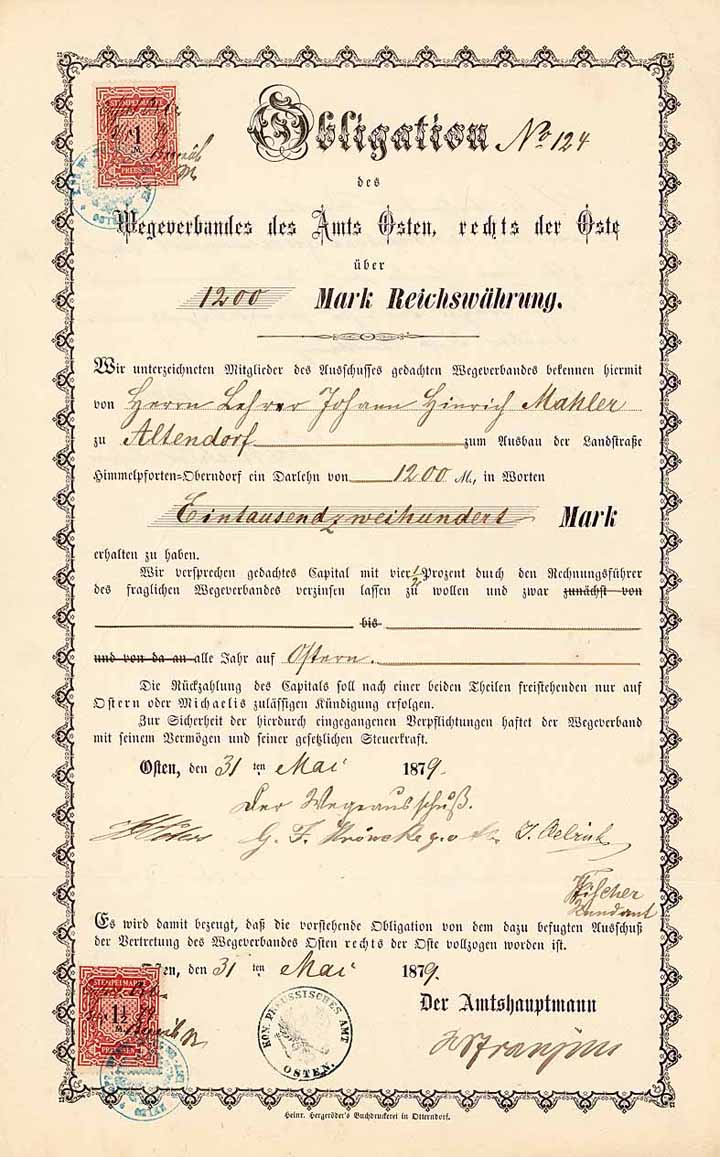 Wegeverband des Amts Osten