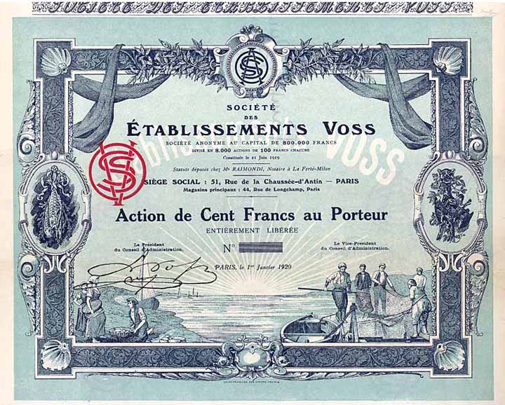 Soc. des Établissements Voss S.A.