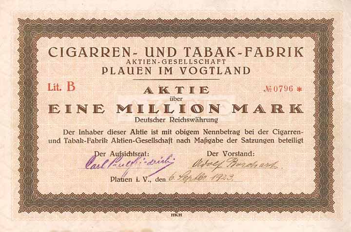 Cigarren- und Tabak-Fabrik AG