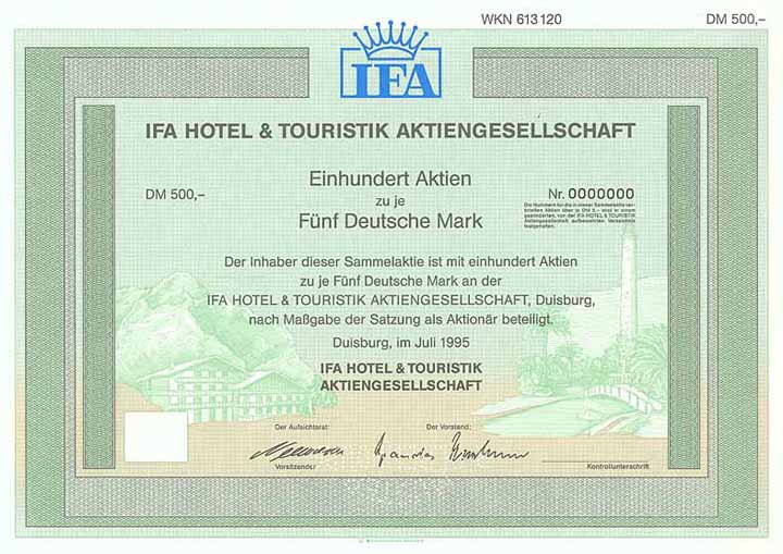 IFA Hotel & Touristik AG