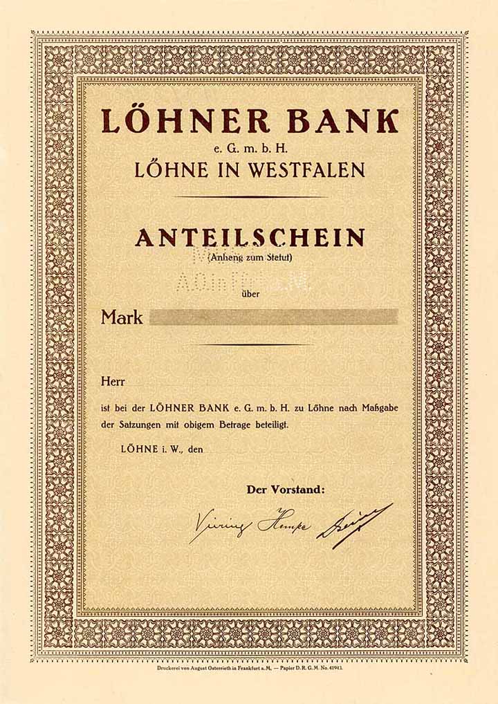 Löhner Bank eGmbH