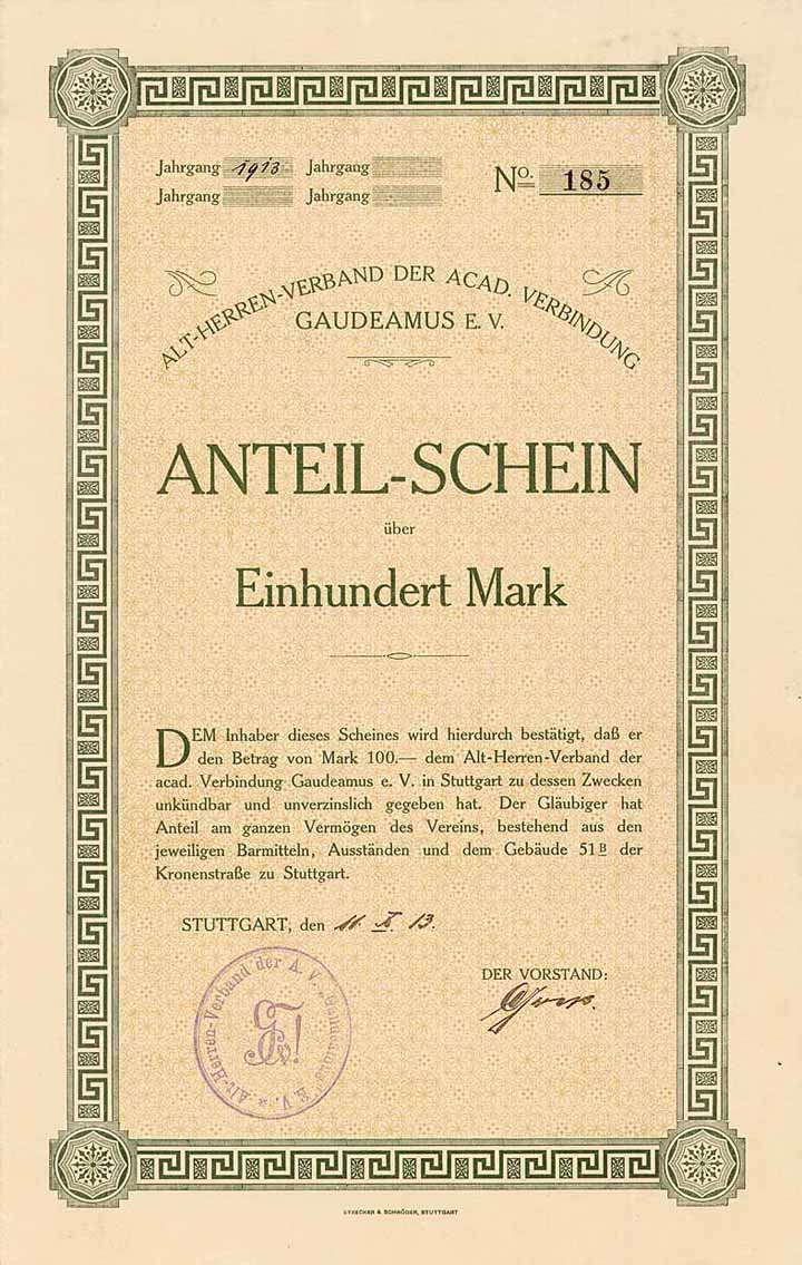Alt-Herren-Verband der Acad. Verbindung Gaudeamus e.V.