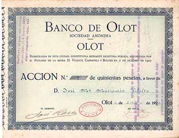 Banco de Olot S.A.