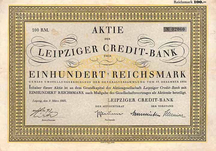 Leipziger Credit-Bank