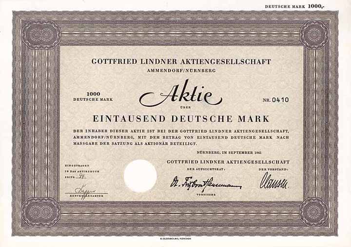 Gottfried Lindner AG