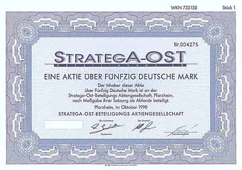 Stratega-Ost Beteiligungs AG