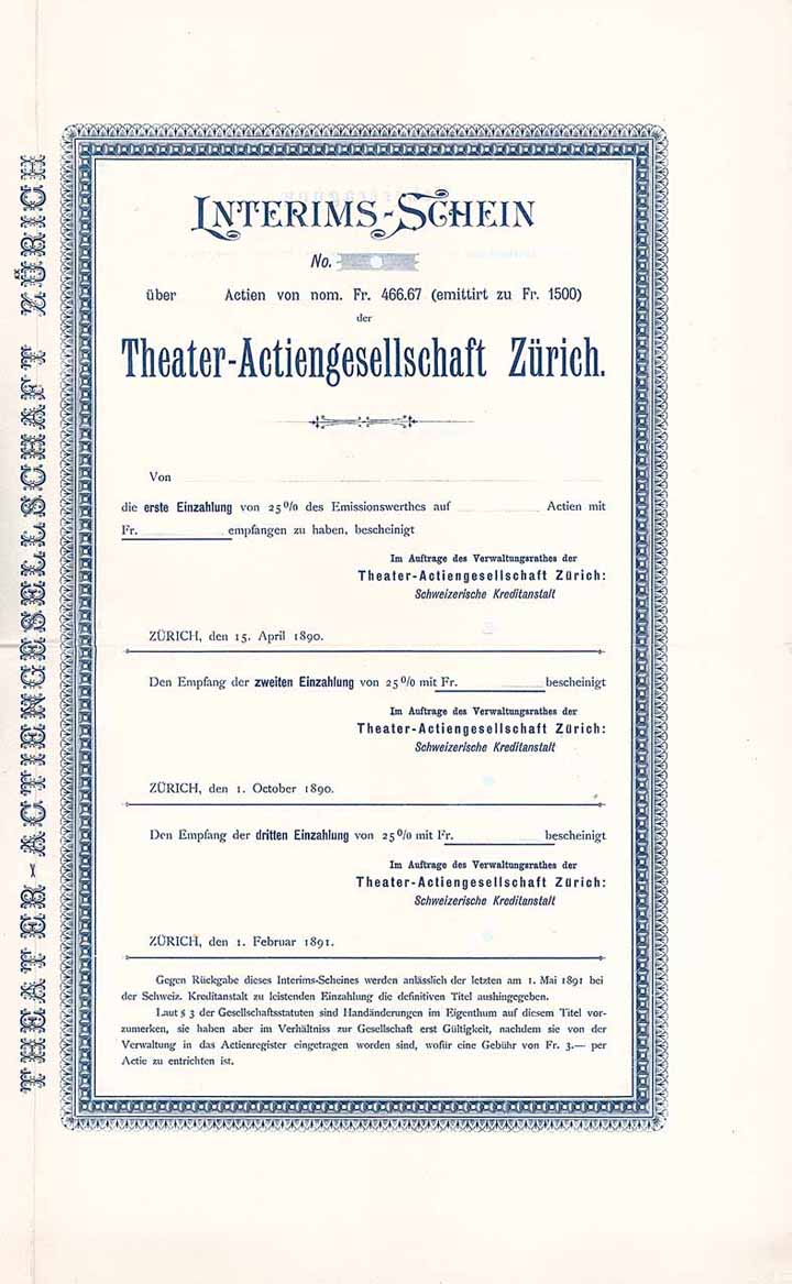 Theater-Actiengesellschaft Zürich