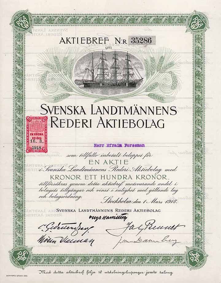 Svenska Landtmännens Rederi AB