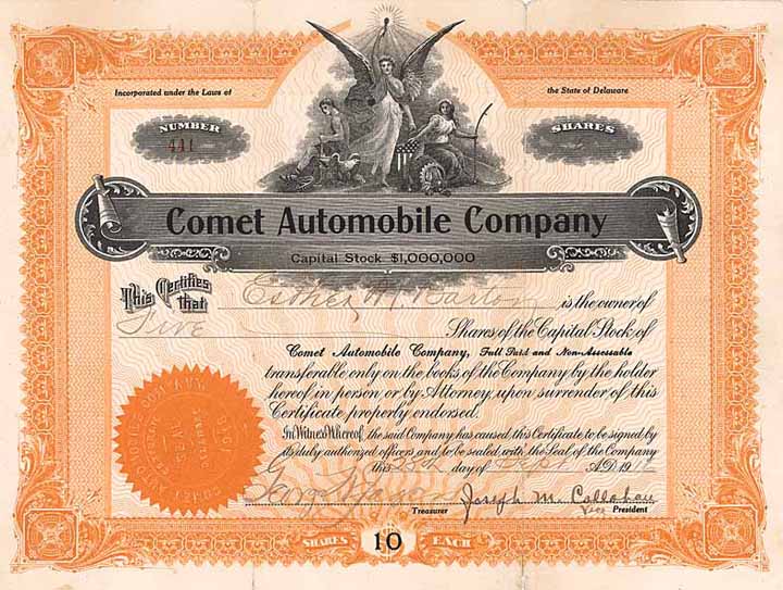 Comet Automobile Co.