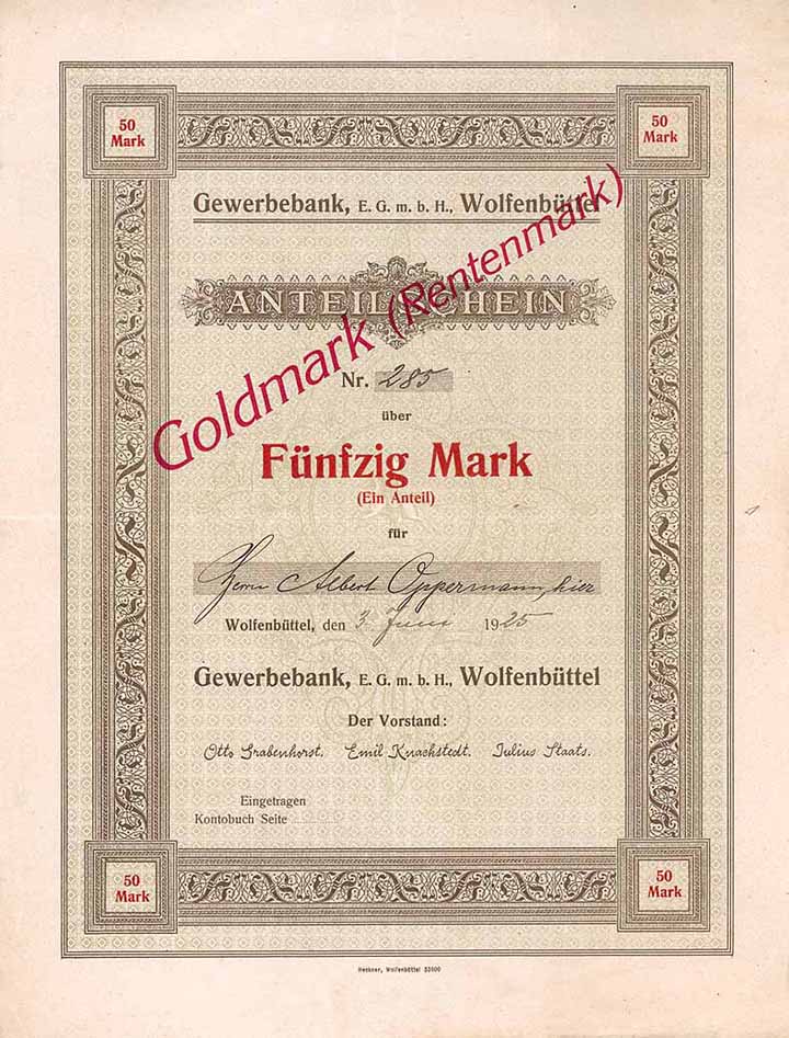 Gewerbebank e.G.m.b.H.