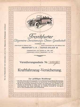 Frankfurter Allgemeine Versicherungs-AG
