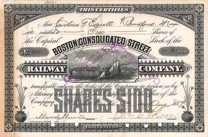 Boston Consolidated Street Railway