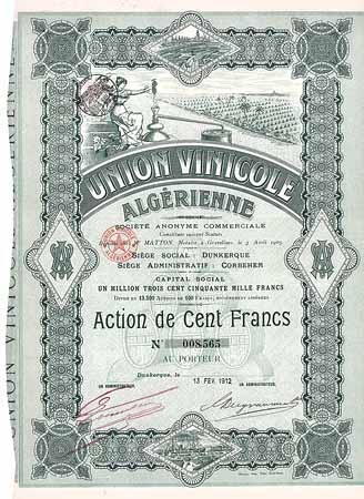 Union Vinicole Algérienne S.A.