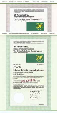 BP America Inc. (2 Stücke)