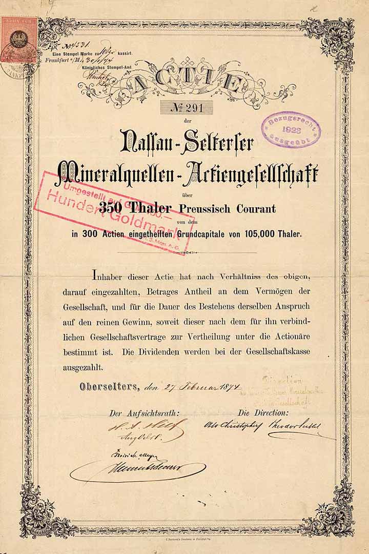 Nassau-Selterser-Mineral-Quellen AG