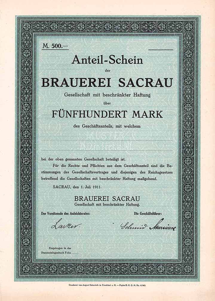 Brauerei Sacrau GmbH