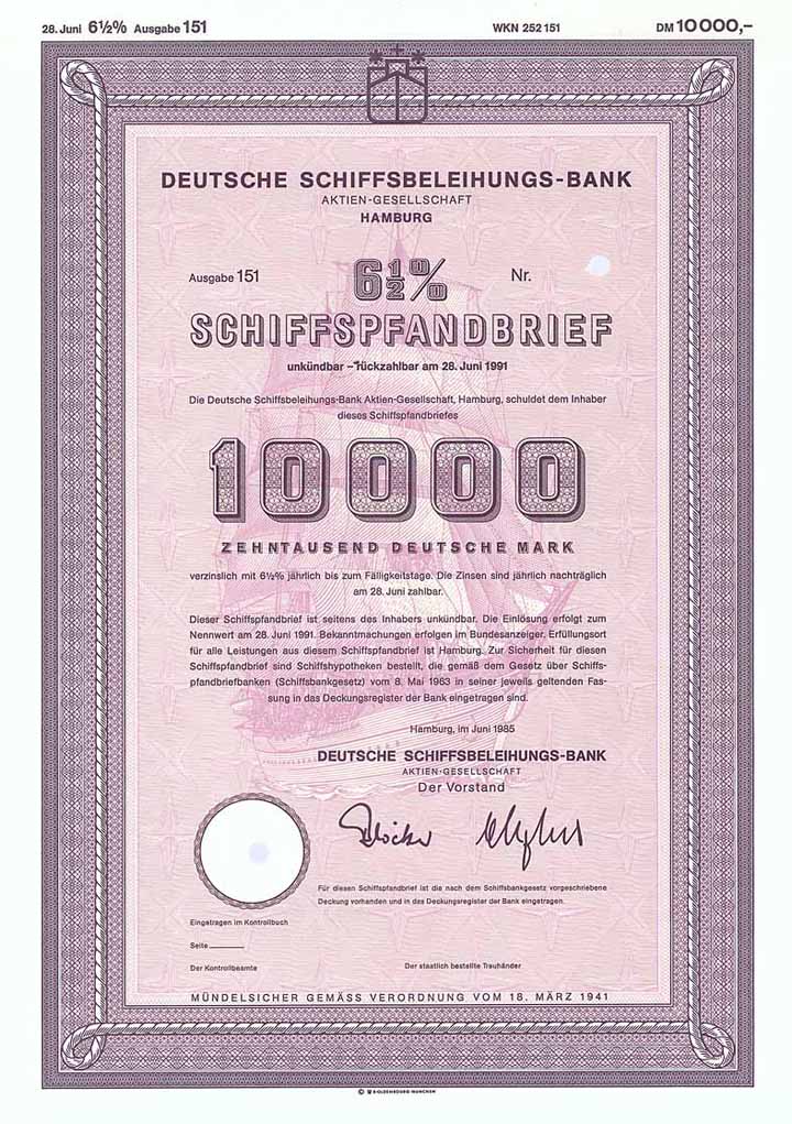 Deutsche Schiffsbeleihungs-Bank AG