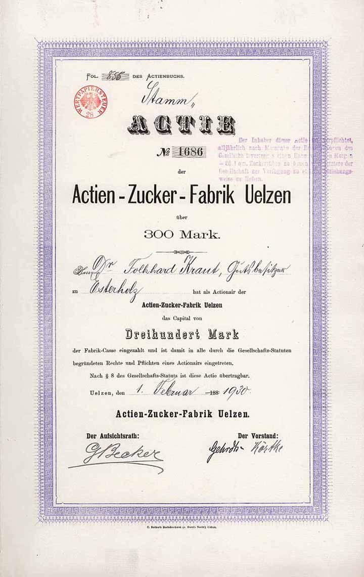 Actien-Zucker-Fabrik Uelzen