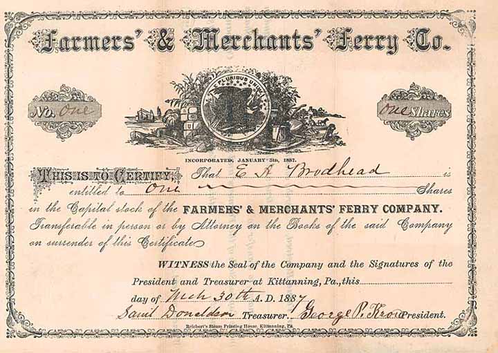 Farmers’ & Merchants’ Ferry Co.