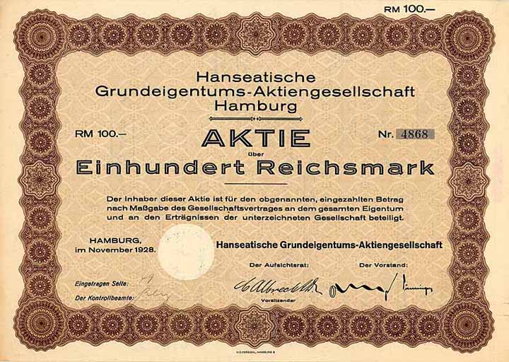 Hanseatische Grundeigentums-AG