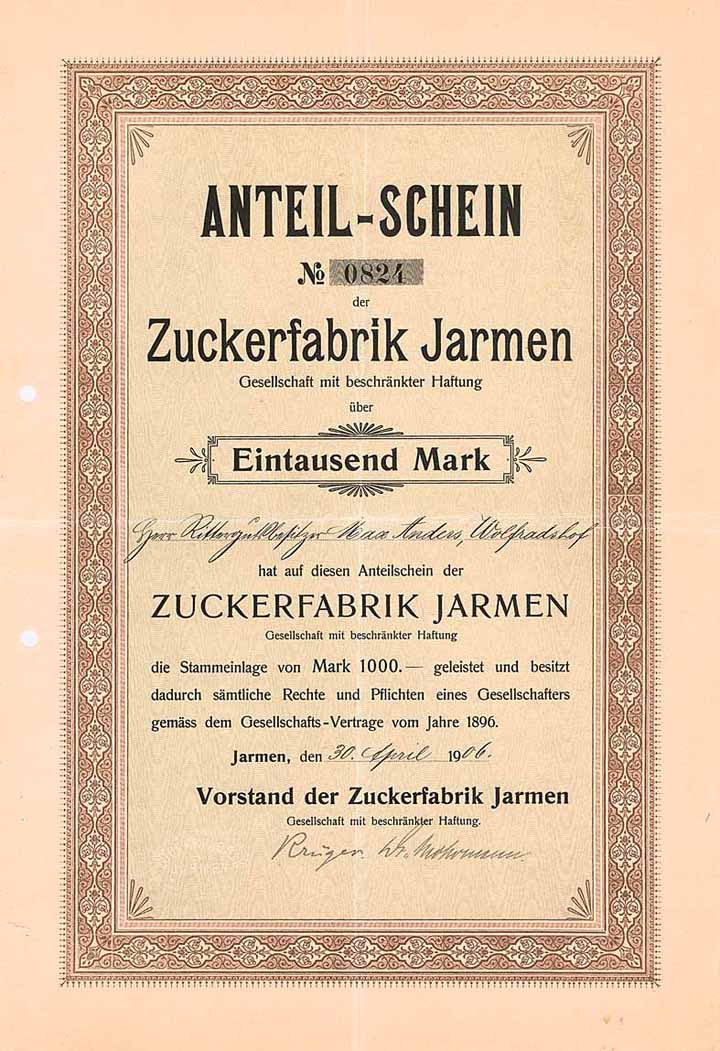 Zuckerfabrik Jarmen GmbH