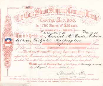 Cape Steam Shipping Co.