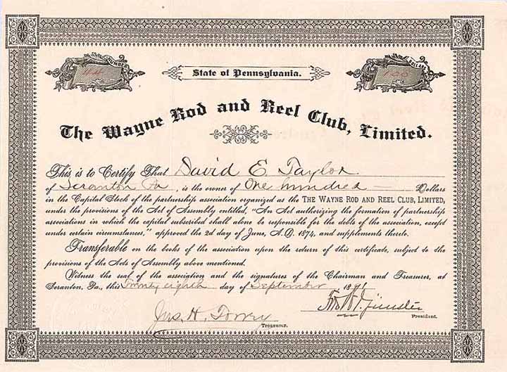 Wayne Rod & Reel Club Ltd.