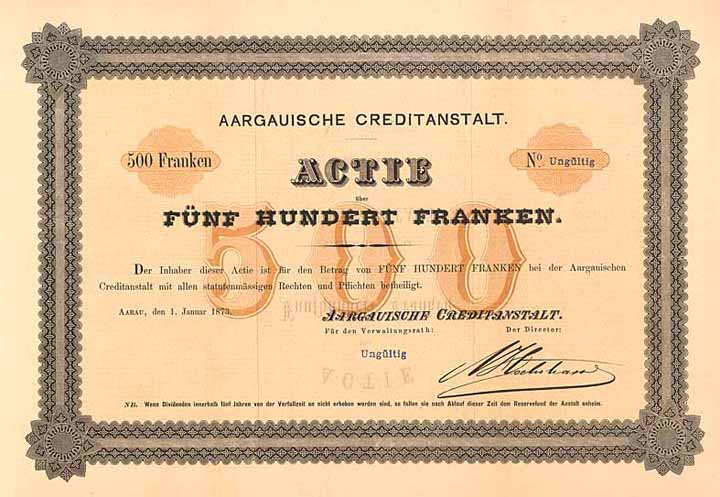 Aargauische Creditanstalt