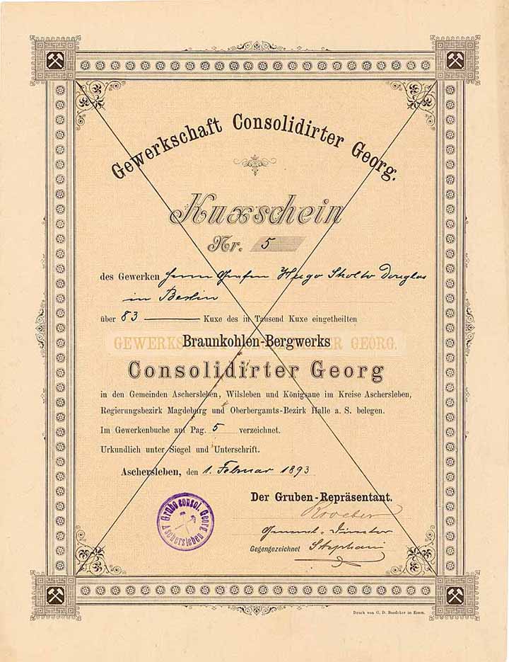 Gewerkschaft Consolidirter Georg