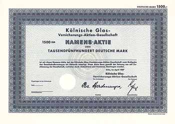 Kölnische Glas-Versicherungs-AG