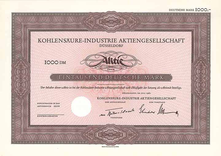 Kohlensäure-Industrie AG